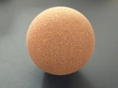 Edemsport Eco Cork Massage Ball – Natural Cork for Yoga, Pilates, Trigger Point & Deep Tissue Massage, Myofascial Release & Muscle Relief Tool (2.36/2.76/3.94 inch – Choose Size) (2,76)