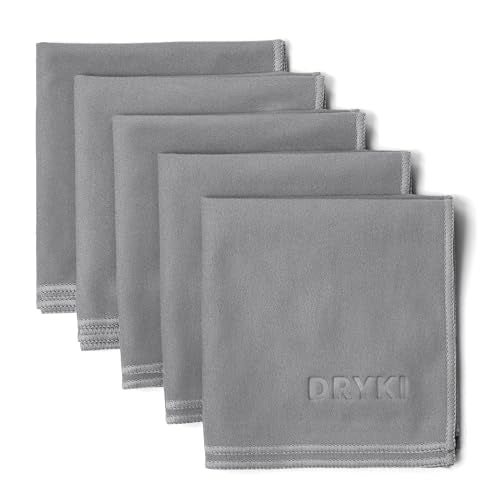 DRYKI Pocket-Sized Sweat Towels - Original Sweat Absorbing Handkerchiefs - color: Glacier Grey