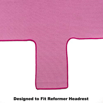 Salt & Honey Non-Slip Pilates Reformer Mat Towel - color: Pink