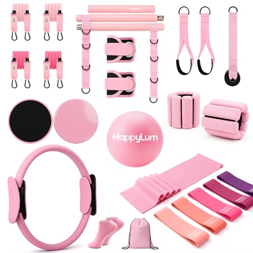 Pilates Kit for Beginners to Advanced with Training Video & Guide