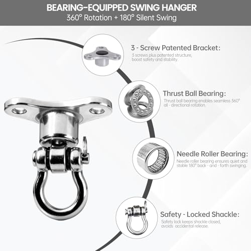 Helffer Heavy Duty Stainless Steel Swing Hanger