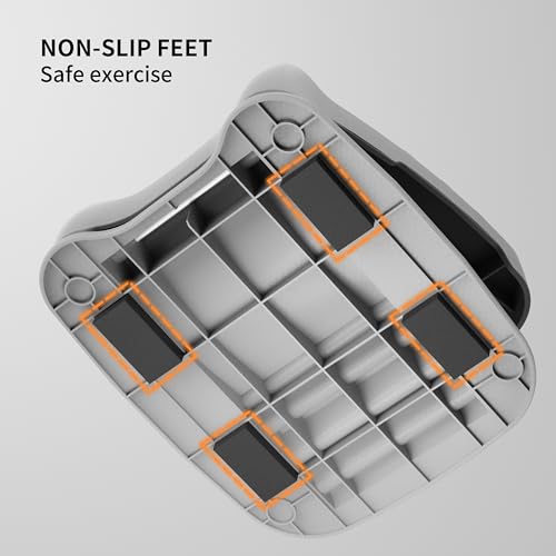 PROIRON Slant Board, Adjustable Calf Stretch Board, Thick Heel Pad for Comfort Stretching, Calf Stretcher Incline Board, Anti Slip Surface & Base for Safe Exercise, Ankle Heel Mobility, 10"x10" - color: Gray