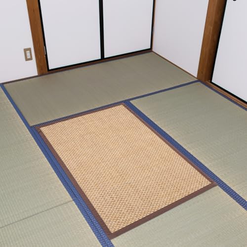 Levemolo Bamboo Woven Seat Cushion 15.74 X 11.81 X 0.19 in Floor Cushion for Meditation Yoga Tatami Mat Seating Breathable Summer Cooling Pad for Home Bedroom Dining Room Office - color: As Shown 1