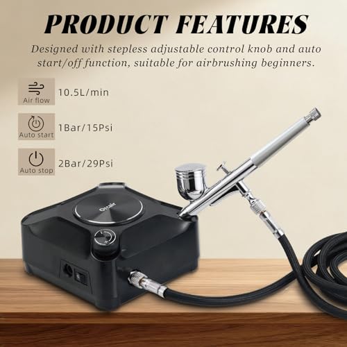 Airbrush kit,air brush kit with air compressor,airbrush for nails | airbrush/air brush,Professionals use air brush for nails with 70in hose,Uniform spraying,widely used