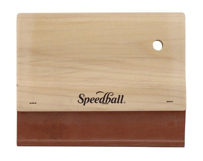 Speedball Nitrile Squeegee, 6-Inch, 65 Durometer for Fabric Silk Screen Printing