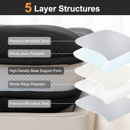 Auemtyn Japanese Floor Mattress, 4" Japanese Futon Mattress, Foldable & Portable Shiki Futon (shikibuton), Roll Up Thicken Sleeping Tatami Mat Sleeping Pad for Camping (Black, 39 x 80)