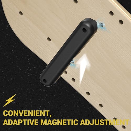 Sportneer Balance Board, 7-Mode Balance Trainer with Roller & Ball - color: Gold