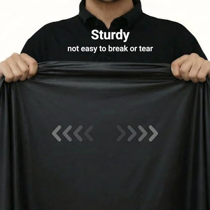Auros 10-Pack Black Plastic Tablecloths, 84" Round Disposable Table Covers | Waterproof, Spill-Proof & Throw Away Table Cloth, Easy Cleanup for Party, Birthday, Wedding, Graduation, Picnic, Onyx Black - color: Onyx Black, size: 84" Round