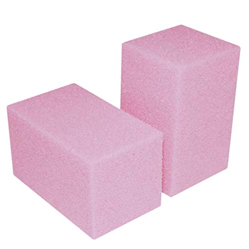 Rehabilitation Advantage Pink Foam Block Hand Exercisers, Set Of 16 - color: Pink