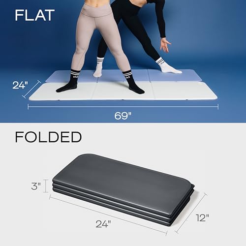 Stakt The Original Foldable Yoga Mat - Non-Slip - color: Iron