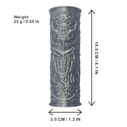 Pottery Clay Owl Texture Roller,Polymer Molding Art Hand Rollers Tools,Embossing Pattern Rolling Pins for DIY Crafts Making,4.1 Inches,Owl,1 Piece - color: Owl