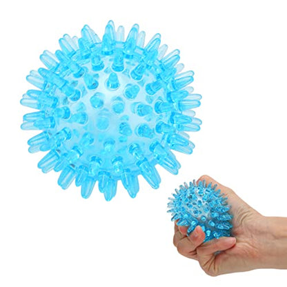 Spiky Massage Ball, Massage Roller Spiky Ball for Hand Wrist Stress Relief (7CM) - size: 7CM
