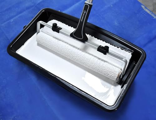ROLLINGDOG 18 Inch Paint Roller Frame, 12"-18" Adjustable Frame - color: 12-18 Inch Upgraded Paint Roller Frame
