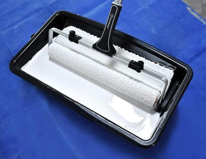 ROLLINGDOG 18 Inch Paint Roller Frame, 12"-18" Adjustable Frame - color: 12-18 Inch Upgraded Paint Roller Frame