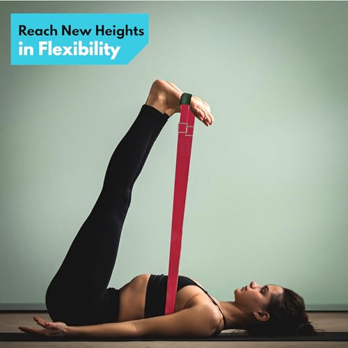 Artan Balance Stretching Straps for Flexibility, Balance, and Leg Stretching – Multiple Styles for Yoga, Ballet, Dance, Gymnastics & Physical Therapy - size: FlexMaster