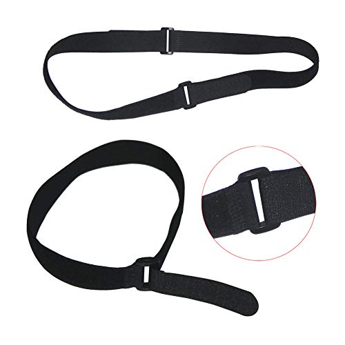 YiwerDer 32Pcs Reusable Fastening Cable Straps and Cable Ties with Buckles, Variety Sizes 8"-12"-18"-24"-36", Premium Adjustable Multi-Purpose Hook and Loop Cinch Strap Cord Ties - style: (8-12-18-24-36) x 1Inch