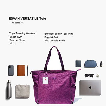ESVAN Yoga Mat Bag Yoga Tote Carrier Shoulder Bag Carryall Tote for Office,Yoga,Pilates,Travel,Beach and Gym - color: K
