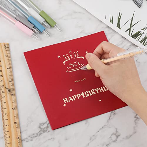 6pcs Utility Knife Pen, ABS Craft Cutting Paper Pen Cutter Tool Art Utility Precision Blade Knife for DIY Scrapbooking Art (Morandi Colors)