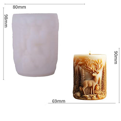 Resin Mold Clay Mold Jewelry Resin Casting Mold Candle Making Molds Craft Supplies 3D Mold Silicone Mold for Resin Casting Mold (xre-GJ-133) - color: xre-GJ-133