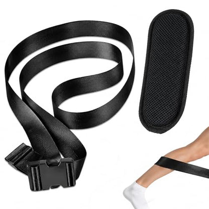 Mobilization Belt for Physical Therapy, Adjustable Pt Strap with Thick Cushioning Pad, Manual Traction Stretching Band for Physical Therapy, Rehabilitation, Stretching Mobility & Gym Techniques