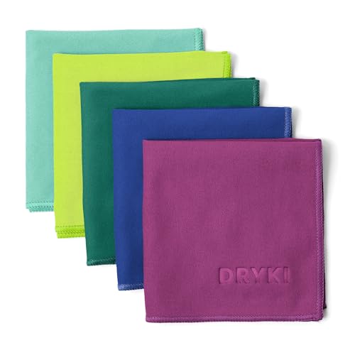DRYKI Pocket-Sized Sweat Towels - Original Sweat Absorbing Handkerchiefs - color: Summit