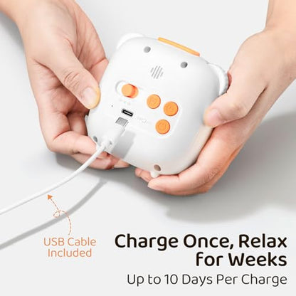 M&G Digital Timer for Kids, 99 Min Visual Timers with Alarm, Rechargeable Kitchen Timer Up to 10 Days, Office Scene Accurate Timing, 3 Sound Modes, Daily Use at Home Classroom