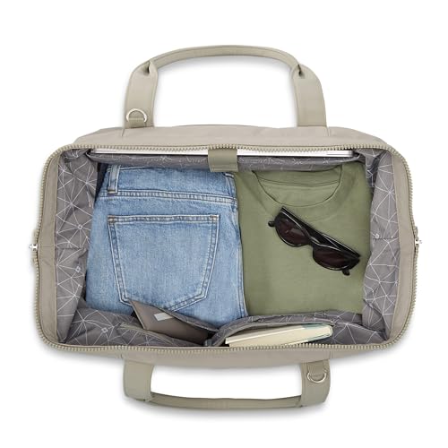 Samsonite Better Than Basic 드롭 바텀 위켄더 - color: 라임스톤 그레이