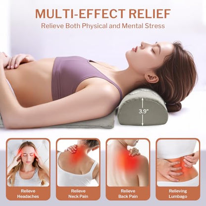 HOMLYNS Heated Acupressure Mat, 3 Heat Levels, 2-Hour Auto-Off