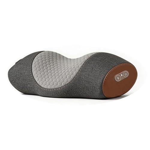 Massager Neck Pillow with Heat Vibration Pain Relief Tissue， Hump Corrector