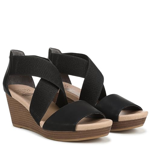 Dr. Scholl's Barton Band - color: Black Smooth, size: 9.5
