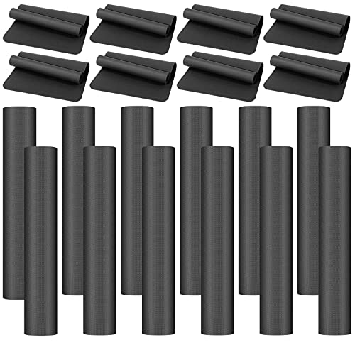 LEIFIDE 10 Pack Yoga Mat Bulk 68'' x 24'' x 4mm Thick Yoga Mat - color: Black