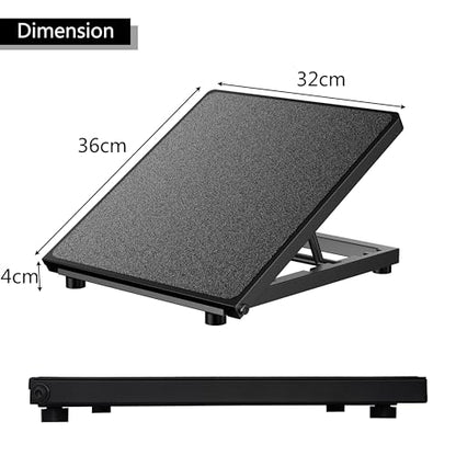 Professional Steel Slant Board Calf Stretcher Adjustable Balance Board with Non-Slip Surface for Ankle and Foot Stretching