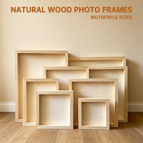 6 Pack Blank Wood Panel Boards for Painting | 6 x 12inch Unfinished Wood Canvas Panels for Crafts, Painting Canvas, DIY Art Projects, Pouring, Arts Use with Oils, Acrylics - size: 6*12inch