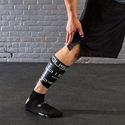 Serious Steel Mobility & Recovery (Floss) Bands |Compression Band | Tack & Flossing Band (7' L x 2" W) - color: Single - Black