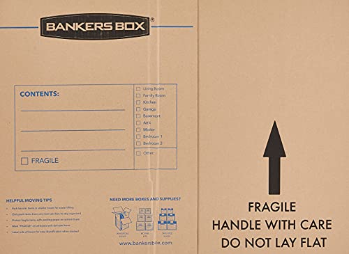 Bankers Box 4-Pack Medium TV/Picture/Mirror Moving Boxes | Protect TVs, mirrors, and framed art with rigid moving boxes sized for flat, fragile items. - style: Medium