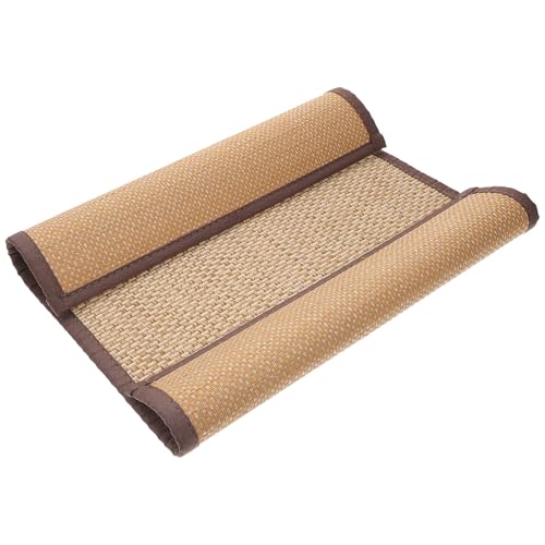 Sewroro Woven Seat Cushion 15.74 X 11.81 X 0.19 in Meditation Cushion for Sitting on Floor Summer Cooling Floor Pillow for Home Office Bedroom Yoga
