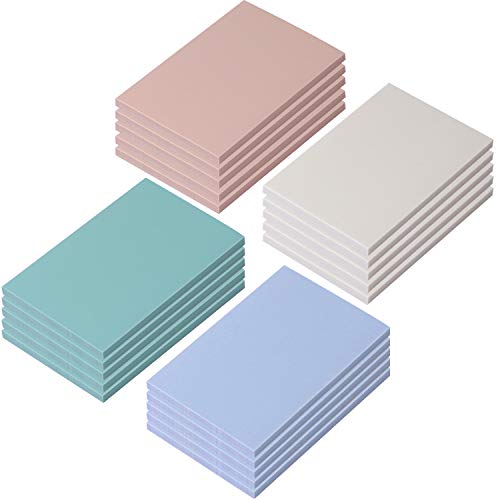 ZOENHOU 20 PCS 4 x 6 Inch Soft Rubber Stamp Carving Blocks, Colorful Linoleum Blocks for Linocut Printmaking, Stamp Making Craft Supplies - color: Multicolor