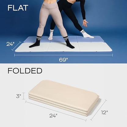 Stakt The Original Foldable Yoga Mat - Non-Slip - color: Dune