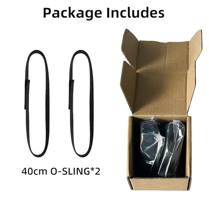 Aerial Yoga O Sling Straps, SGS Certified Trapeze Loop 2PCS - size: 40cm