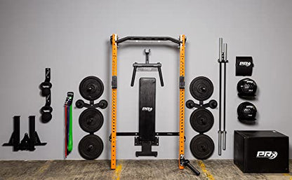 PRx Performance Wall Mounted Ab Mat Holder - Abdominal Exercise Mat Storage, Space Saving, Ideal Home Gym Rack, Commercial Gyms & Ab Workout Support, Gym Wall Storage Solution, Black Powder Coated