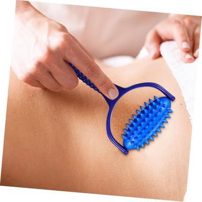 OUNONA Handheld Massage Stick Roller for Deep Tissue Muscle Relief Portable Abs PVC Body Massager Suitable for Neck, Back, Legs, for Yoga Enthusiasts and Sedentary Individuals