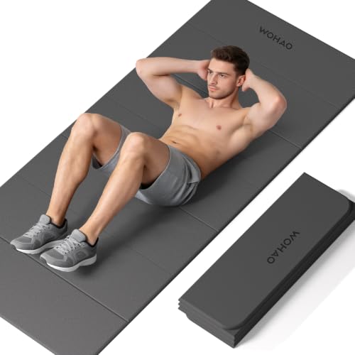 7-Fold Yoga Mat 74"x31" - color: Black