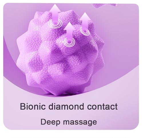 Massage Balls,Hand Massage Ball Body Acupressure Spiky Massage Balls,Foot Arch Trainer Plantar Fasciitis, Muscle Massager Ball Exercise
