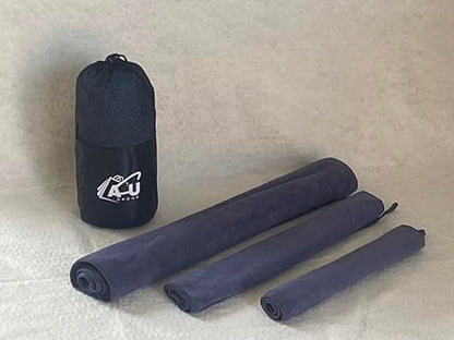 Micro Fiber Gym Grey Towels