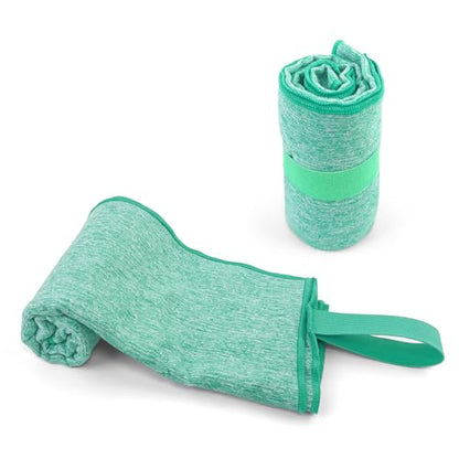 2 Pack Camping Towels for Face Hand Quick Dry Microfiber Travel Beach Hiking Backpacking Swimming Pool Hot Yoga Towel(Light Green, 2 Pack S(15.5X31 Inch) - color: Light Green, size: 2 Pack S(15.5X30 Inch