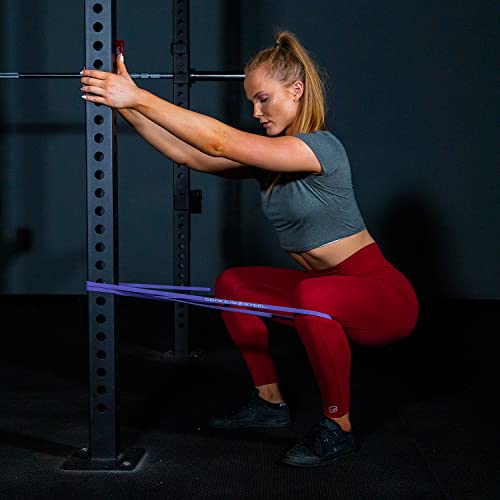 Serious Steel 41" Assisted Pull-up Band, Heavy Duty Resistance Band Sets, Stretching, Powerlifting, Resistance Training and Pull Up Assistance Bands - color: 2-Band Set (#1 #2)