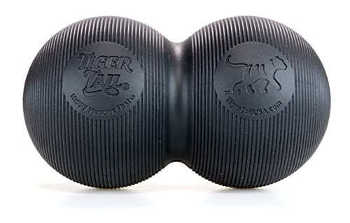 Tiger Tail Tiger Ball Large 8-Inch Long by 4.4-Inch High Peanut Foam Roller Double Ball: Self-Help Body Massage Tool for Trigger Points and Muscle Knots