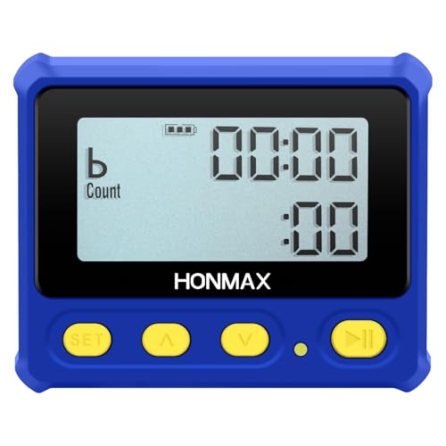 8200 Interval Timer and Stopwatch, Backlight, USB-C Charged, Clock
