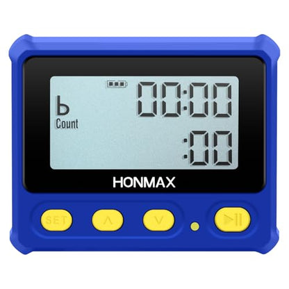 8200 Interval Timer and Stopwatch, Backlight, USB-C Charged, Clock