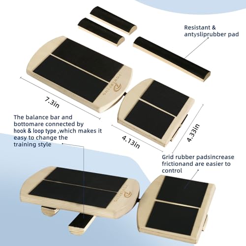 Ankle Foot Balance Board, Foot Stability Therapy Balance Trainer, Sprained Balance Board Plantar Fasciitis Relief